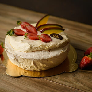 Pavlova z owocami